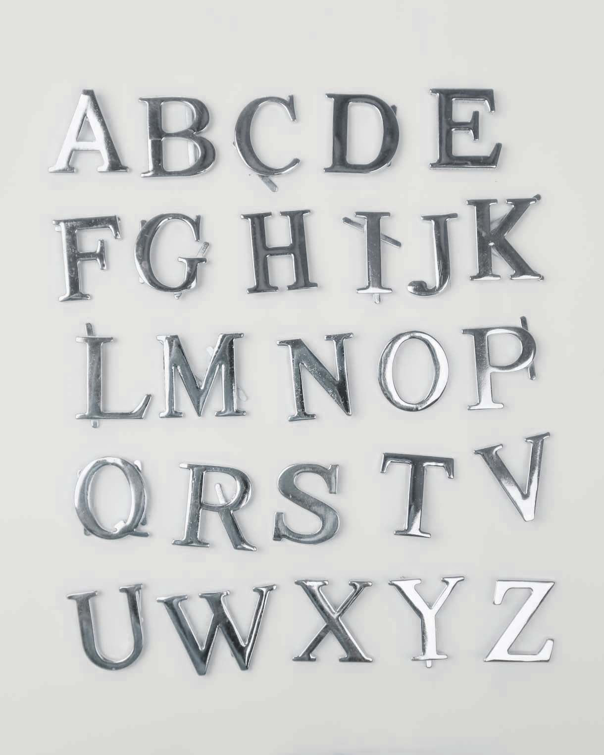 Abecedario letras para personalizar