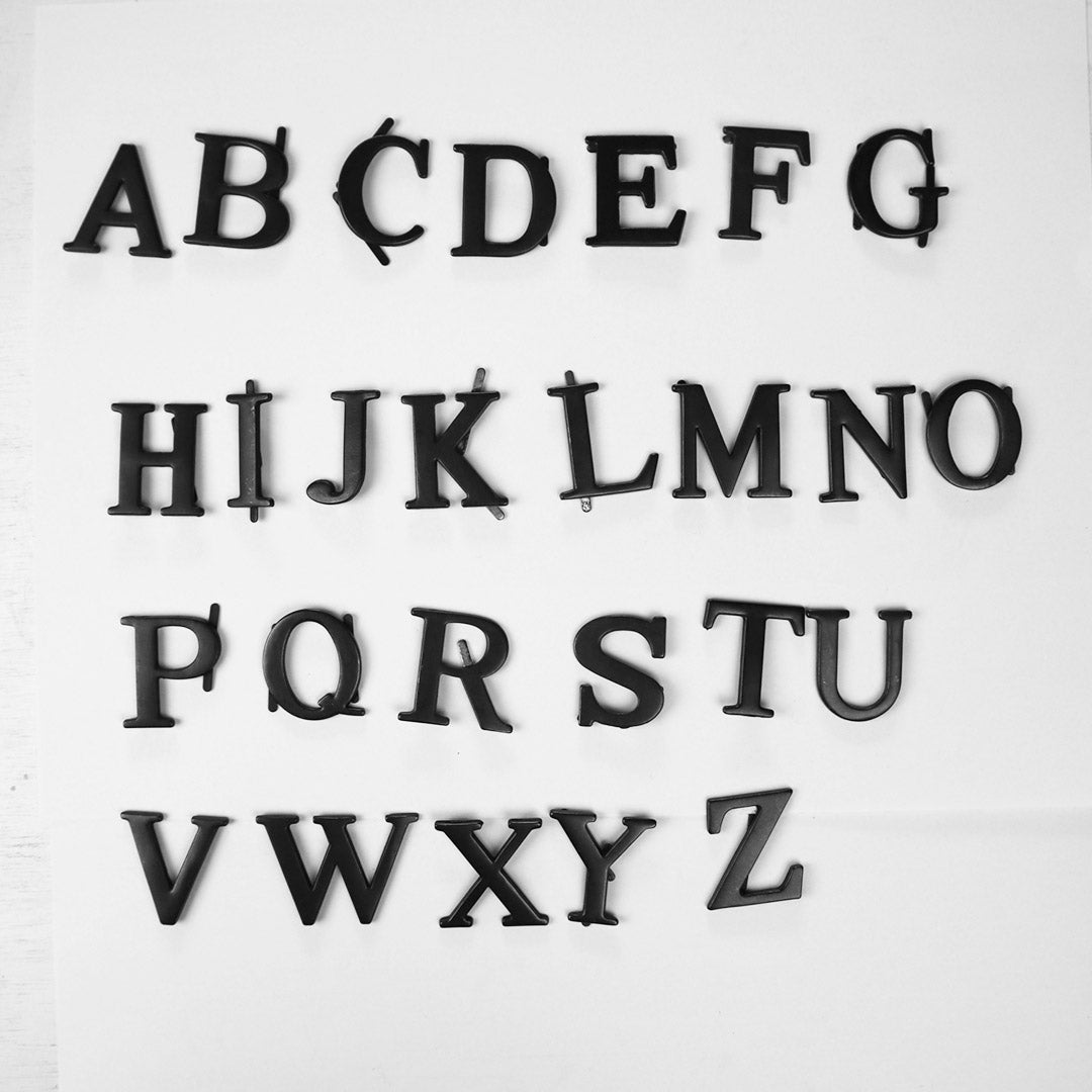 Abecedario letras para personalizar